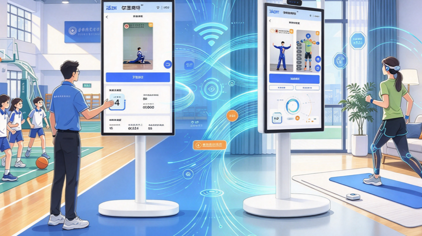 Home AI sports platform extending professional coaching into the living room